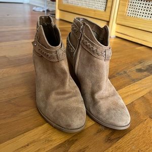 Tan ankle boots Charlotte Russe